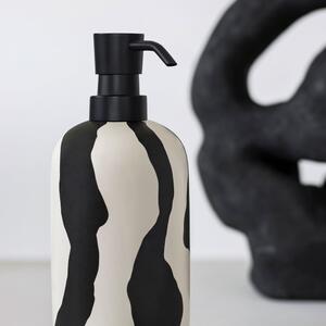 Crno-bijeli keramički dozator za sapun 200 ml Icon - Mette Ditmer Denmark
