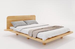 Bračni krevet od bukovog drveta 140x200 cm u prirodnoj boji Japandic - Skandica