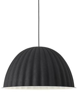 Viseće Svjetiljka Muuto, prigušiv, Crno, Blagovaonica, Tkanina / tekstil