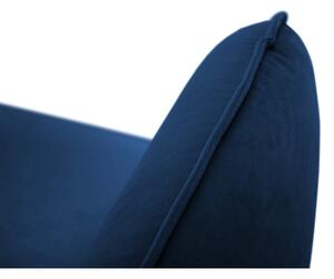 Plavi baršunasti kauč 200 cm Vienna - Cosmopolitan Design