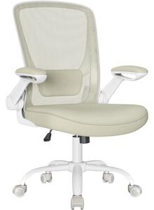 Ergonomska uredska stolica, boja zobene bež