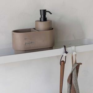Svijetlo siva željezna zidna kupaonska polica Carry – Mette Ditmer Denmark