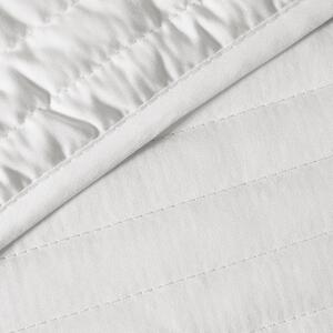 Bijeli prošiven prekrivač za bračni krevet 220x230 cm – Bianca