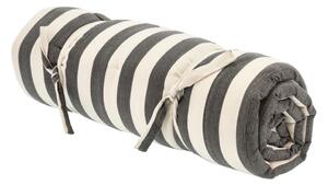 Sivi vrtni jastuk za sjedenje za ležaljku 70x190 cm Statement Stripe – Södahl