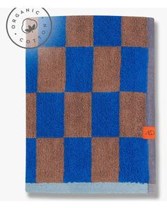 Plavo-smeđi ručnik od organskog pamuka 70x133 cm Retro - Mette Ditmer Denmark