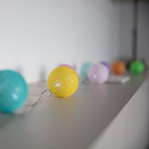 Lumisky Mimi LED solarne lampice za vilenjake, višebojne, 6 m, plastika, 10 lampica, Višebojno, Plastika