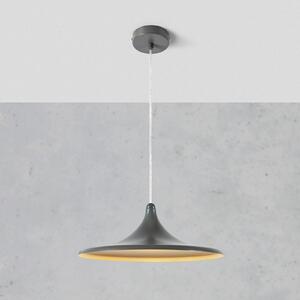 Markslöjd BEAM LED viseća svjetiljka, siva, aluminij, Ø 37 cm, prigušiva, Bež, Dnevni boravak/blagovaonica, Aluminij