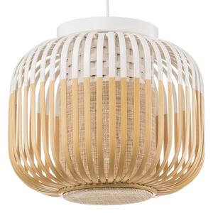 Stropne Svjetiljka Forestier, Bamboo Light XS, prigušiv, Bijela, Dnevna soba, Bambus, Dizajn