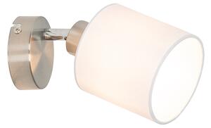 Moderna zidna svjetiljka od čelika s podesivim bijelim hladom - Hetta