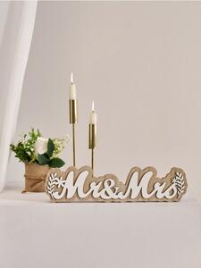 Sinsay - Svadbena dekoracija s natpisom Mr & Mrs