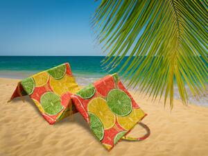 Ležaljka za plažu LEMONLIME šarena