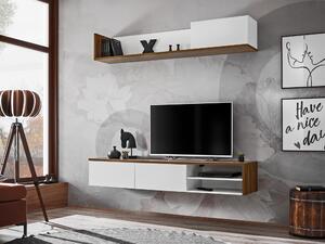 Zondo.hr Set za dnevni boravak Dalton RSW DL (hrast sterling + bijela mat). Akcija -20%. 1097681