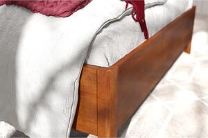 Black Friday - Svijetlo smeđi bračni krevet od bukovog drveta Skandica Visby Modena, 200 x 200 cm