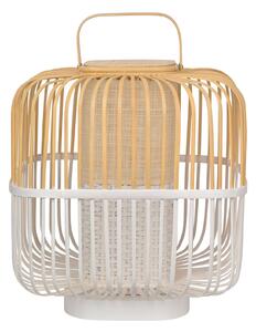 Stolne Lampa Forestier, Bamboo Square M, Bijela, Dnevna soba, Bambus, Dizajn