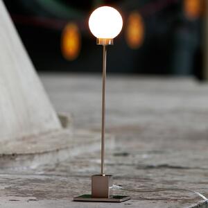 Stolne Lampa Northern, Snowball, prigušiv, Metalik, Dnevna soba, Staklo, Dizajn