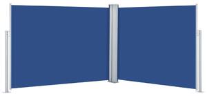 VidaXL Uvlačiva bočna tenda 140 x 1000 cm plava