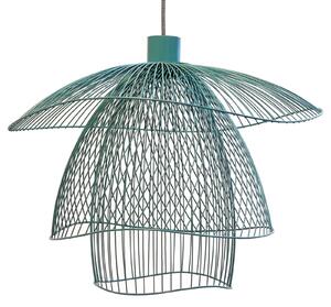 Viseće Svjetiljka Forestier, Papillon S, prigušiv, Plava, Dnevna soba, Metal, Dizajn