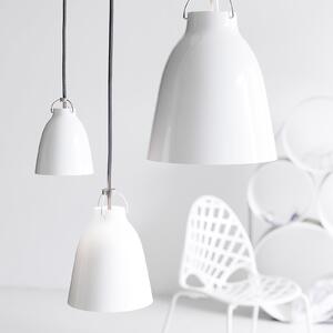 Viseće Svjetiljka FRITZ HANSEN, Caravaggio P1, prigušiv, Bijela, Dnevna soba, Metal, Dizajn
