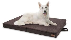 Brunolie Paco, krevet za psa, jastuk za psa, perivi, ortopedski, protuklizni, prozračni, preklopmemorijska pjena, veličiXL (120 × 10 × 85 cm)