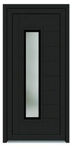 Ulazna vrata KT171 Varaždin (110 x 210 cm, Smjer otvaranja: Desno, Antracit)