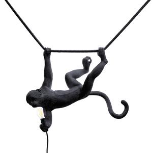 Vanjske Svjetiljka SELETTI, Monkey Lamp, Crno, Plastika, Dizajn