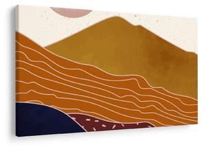 Slika - Spacefrog dizajn planine N⁰1 (90x60 cm)