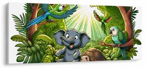 Slika - Vesela životinjica (120x50 cm)