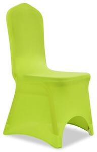 VidaXL Rastezljive navlake za stolice 4 kom Zelena boja