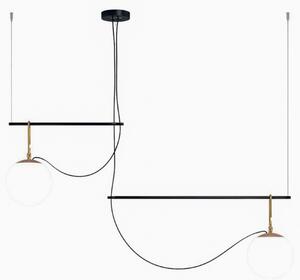 Viseće Svjetiljka Artemide, nh S3 2, prigušiv, Zlato / mjed, Dnevna soba, Metal, Dizajn