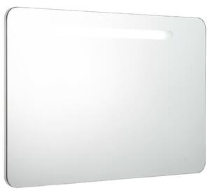 VidaXL LED kupaonski ormarić s ogledalom 80 x 9,5 x 55 cm