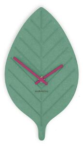 Zidni sat Luxhora Magnora Mint Green 11 boja kazaljki