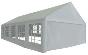 VidaXL Šator za zabave od PE-a 5 x 10 m sivi