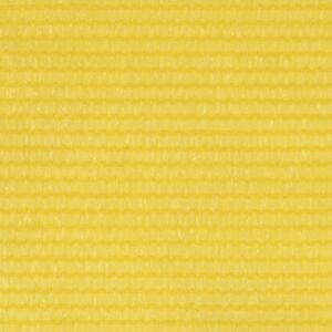 VidaXL Balkonski zastor žuti 120 x 400 cm HDPE