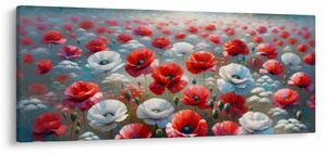 Slika - Polje makova (120x50 cm)