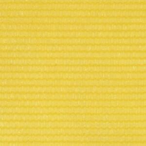 VidaXL Balkonski zastor žuti 90 x 600 cm HDPE