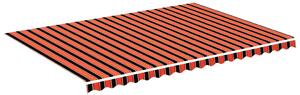 VidaXL Zamjenska tkanina za tendu narančasto-smeđa 5 x 3,5 m