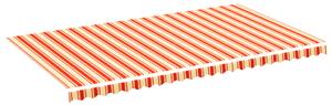 VidaXL Zamjenska tkanina za tendu žuto-narančasta 6 x 3,5 m