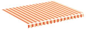VidaXL Zamjenska tkanina za tendu žuto-narančasta 3 x 2,5 m