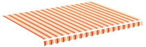 VidaXL Zamjenska tkanina za tendu žuto-narančasta 4 x 3 m