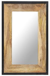 VidaXL Ogledalo od masivnog drva manga 80 x 50 cm