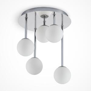 Stropne Svjetiljka Lindby, Chrissy, prigušiv, Metalik, Dnevna soba, Metal, Moderan