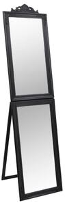 VidaXL Samostojeće ogledalo crno 40 x 160 cm