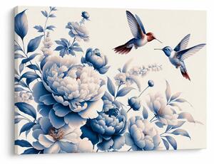 Slika - Kolibri iznad cvijeta (70x50 cm)