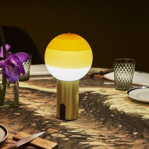 Stolne Lampa MARSET, Dipping Light, prigušiv, Bež, Dnevna soba, Staklo, Dizajn