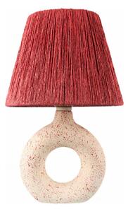 Stolna lampa 1xE27/40W/230V bijela/crvena