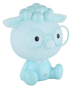 Globo 21760B - LED Prig. punj. dječja noćna lampica SHEEPY 1W/5V 500 mAh plava