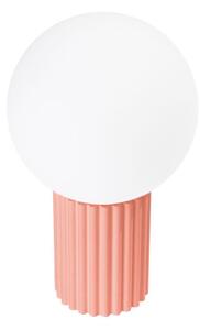 Sollux SL.1756 - Stolna lampa HALO 1xG9/8W/230V pr. 12 cm ružičasta