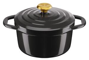 Tefal AIR Kastrol s poklopcem 20 cm antracit