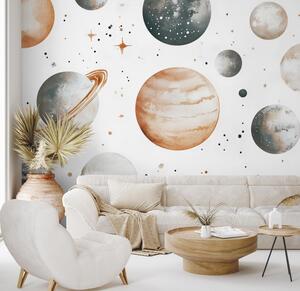 Foto tapeta - Zemljani planeti (147x102 cm)
