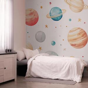 Foto tapeta - Šarena planeta (147x102 cm)
